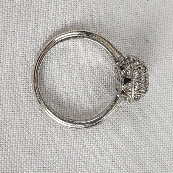 Tacori Z 925 Faux Diamond Ring Size 9 - Picture 6 of 9